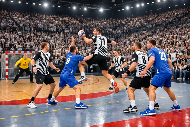 THW Kiel Heimspiel in der Wunderino Arena mit voller Halle und Zebras-Fans